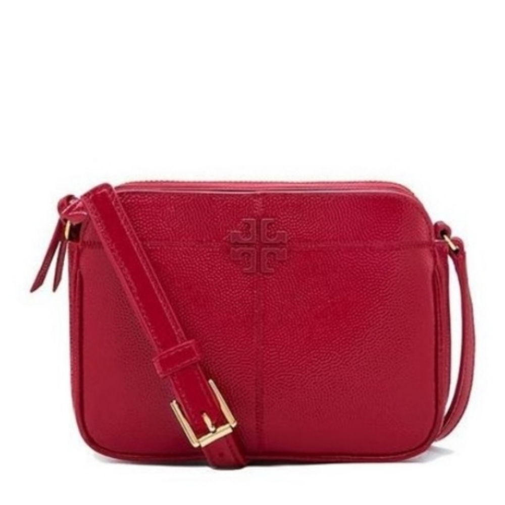 Tory Burch Ivy Patent Micro Cross Body